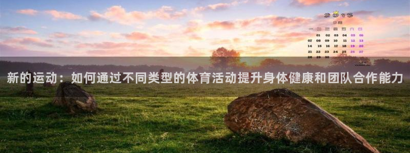 vsport体育官网下载开户：新的运动：如何通过不同类型的体